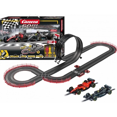 Carrera go racing for glory 5,3 m s ferrari a mercedes f1