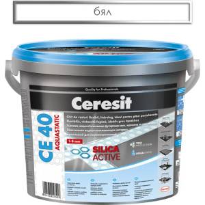 CERESIT ФУГА АКВАСТАТИЧНА СЕ40 2кг БЯЛА (1488222, 3047182)