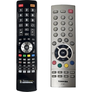 GENERAL TOSHIBA CT-871 - съвместимо дистанционно управление на марката General (CT-871)