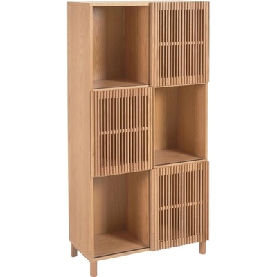 Kave Home Beyla dubová knihovna 84,5 x 170 cm