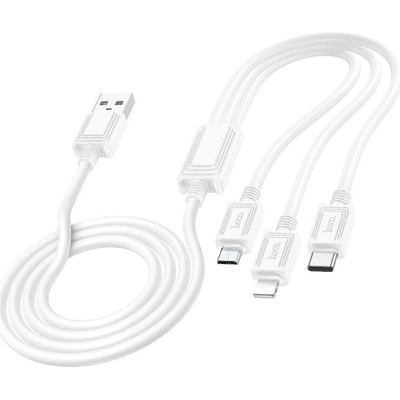 Hoco HC767370 USB C-C+micro+Lightning 1m