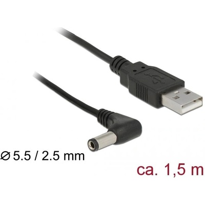 Delock USB захранващ кабел към DC 5, 5 x 2, 5 мм мъжки 90 85588 (85588)