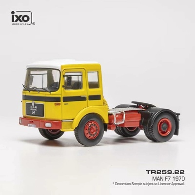 IXO MAN F7 1970 Žlutá/Červená 1:43
