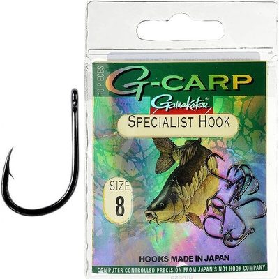 Gamakatsu G-Carp Specialist vel.6 10 ks