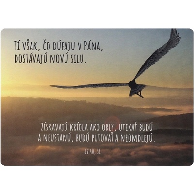 Pohľadnica: Tí však, čo dúfaju v Pána...