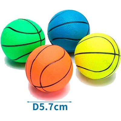 Nobleza Gumená lopta Basketball 5,7 cm