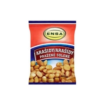 Ensa arašídy pražené solené, 100g