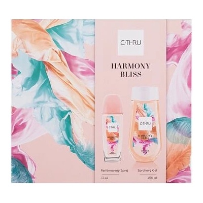 C-THRU Harmony Bliss : tělový sprej 75 ml + sprchový gel 250 ml