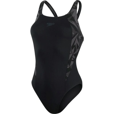 Speedo Hyperboom Splice Muscleback dámské plavky černá