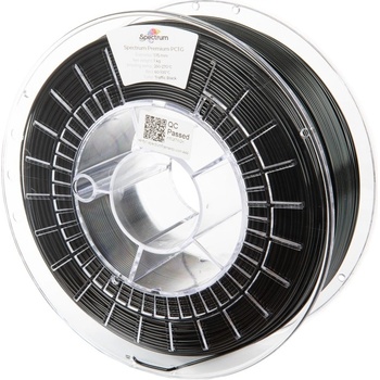 Spectrum 80665 3D филамент, Premium PCTG, 1, 75 мм, 1000g, черен цвят на движението (80665)