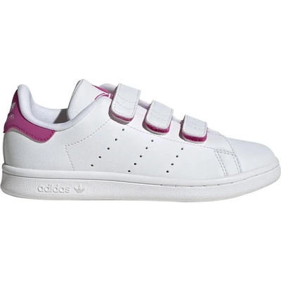 Маратонки Adidas Originals Stan Smith CF trainers - White (Ftwr White / Ftwr White / Semi Lucid Fuchsia)