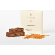 DP chocolate Gianduja Block Almond Feulletine 30 g