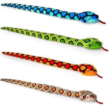 Image 1 of Keel Toys Екологична плюшена играчка Keel Toys Keeleco - Змия, 100 cm, асортимент (SE1165)