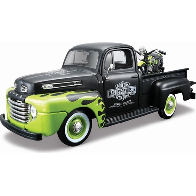 Maisto Ford F 1 Pickup 1948 s FL Panhead 1948 MA 32171 1:24