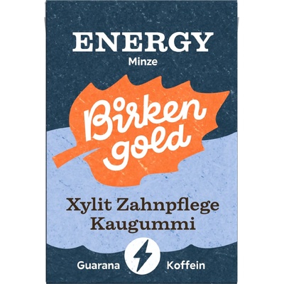 Birkengold Energy Xylitol žvýkačky pro zubní péči s mátou - 28 g