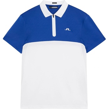 Image 1 of J Lindeberg Golf Блуза с яка J Lindeberg Golf Men's Kohen Short-Sleeve Performance Polo Shirt - Sodalite Blue