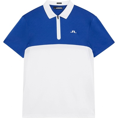 J Lindeberg Golf Блуза с яка J Lindeberg Golf Men's Kohen Short-Sleeve Performance Polo Shirt - Sodalite Blue