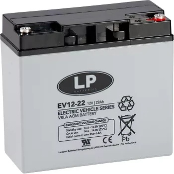 Image 1 of Landport VRLA LP EV 12V 22Ah (11848)