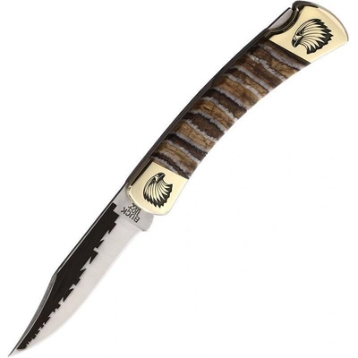 Buck 110 Yellowhorse Mommoth Tooth Eagle