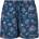 Urban Classics Бански гащета Urban classics Pattern swimming shorts - Blue (Nautical)