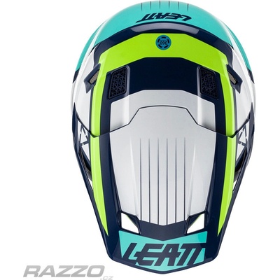 Náhradní kšilt helmy Leatt Visor Moto 7.5 V23 Blue
