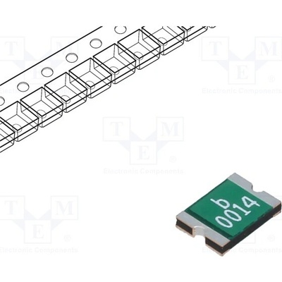 BEL FUSE 0ZCG0014FF2C Pojistka: polymerová PTC; 140mA; Imax: 10A; SMD; 0ZCG; 1812