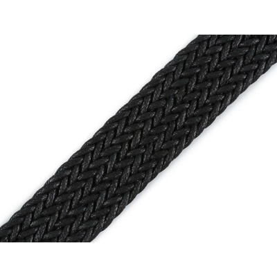 Stoklasa Splétaný popruh šíře 32 mm Balení: 1 m, Varianta: 3 černá 3 černá