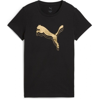 PUMA dámske tričko ESS METALLIC black