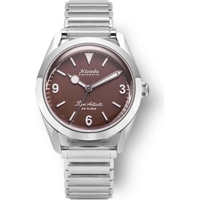 Nivada Grenchen Super Antarctic 3.6.9 Brown Forstner Bonklip