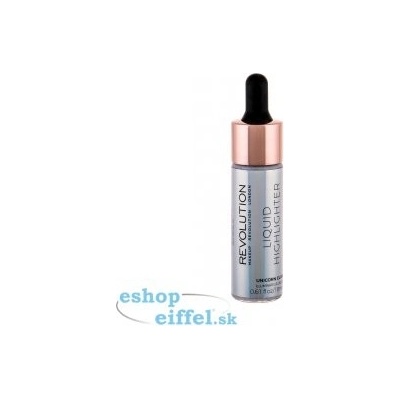 Makeup Revolution Liquid Highlighter tekutý rozjasňovač Unicorn Elixir 18 ml
