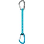Petzl Примка с карабинери PETZL Djinn Axess 25cm turquoise