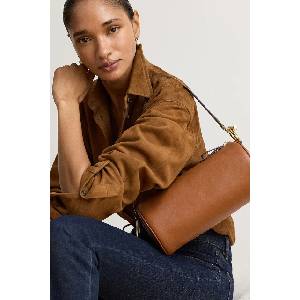 Ralph Lauren чанта тип багета дамска от кожа (431P16747)