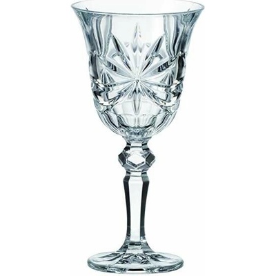 Crystal Bohemia sklenice na víno Lorey ribbon 6 x 220 ml