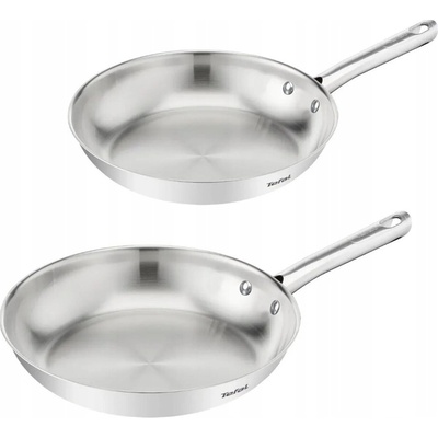 TEFAL Sada tradičních ocelových pánví Duetto+ B866S234 indukce 24/28cm