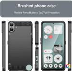 Nothing CMF Phone 1 Удароустойчив Carbon Fiber Калъф и Протектор
