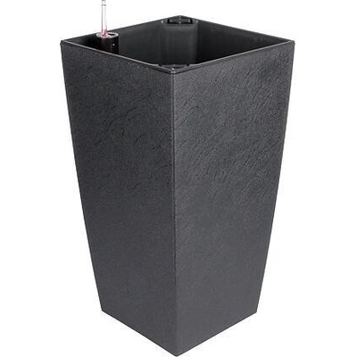 Plastkon Delto Stone samozavlažovací květináč 25 x 46 cm antracitový
