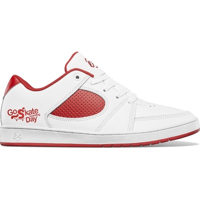 ES topánky Accel Slim X Go Skateboarding White Red 170