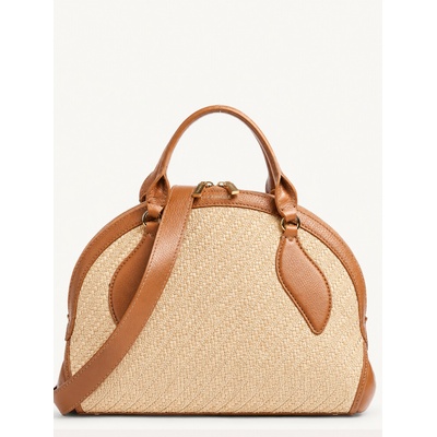Coccinelle kabelka COLETTE rafia natural/caramel