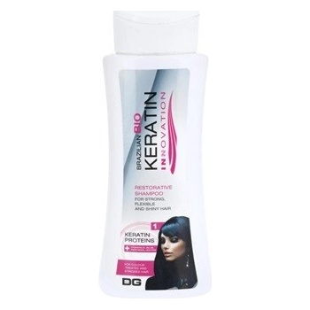 Dermagen Group Brazil Keratin Innovation posilující šampon pro barvené a poškozené vlasy for Strong Flexible and Shiny Hair 255 ml