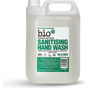 Bio-D tekuté mýdlo na ruce s vůni rozmarýny a tymiánu 5 l