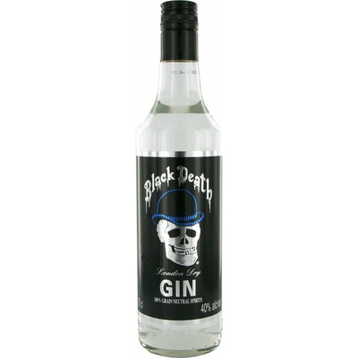 Black Death Gin 40% 0,7 l (holá láhev)