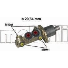 Hlavný brzdový válec METELLI 05-0087