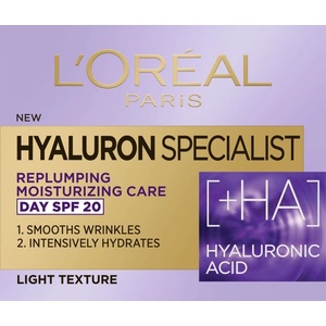 L'Oréal L'Oréal Hyaluron Specialist Дневен крем за лице, SPF20, 50 ml