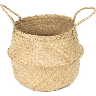 Кошница за съхранение от светла морска трева , ⌀ 35 cm - Compactor (RAN8406)