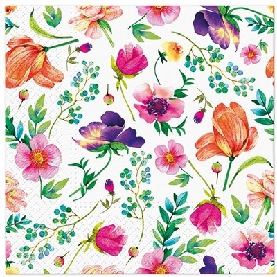 PAW Ubrousky L Flower Arrangement 33x33cm