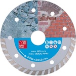 LEVIOR Диамантен диск DIAMANT 115x1.8x22.2mm TURBO 21135.01 (21135.01)
