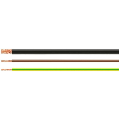 Helu 51407-100 Jednotlivá žíla H07Z-K 1 x 1.50 mm² tmavomodrá-bílá 100 m
