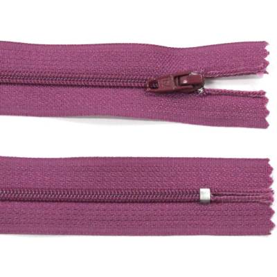 Spirálový zip no.3 nerozepínací 30cm - více barev color: 575 švestková fialová