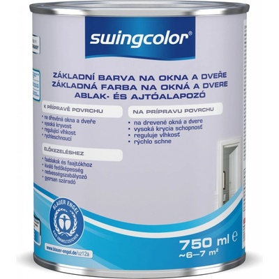 Swingcolor Základová farba 0,75 l biela