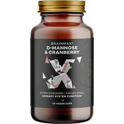 BrainMax D-Mannose & Cranberry 90 rastlinných kapsúl